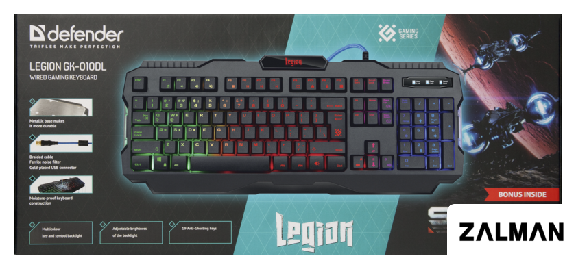 Клавиатура Defender Legion GK-010DL
