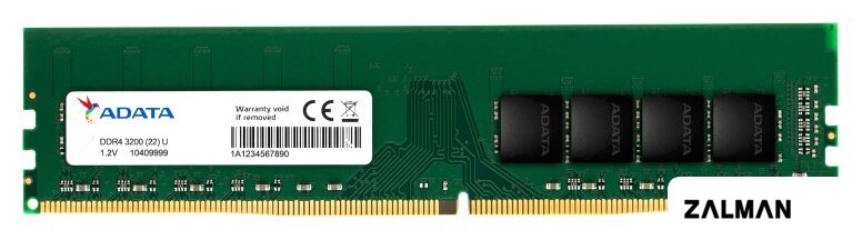 Оперативная память ADATA Premier 8GB DDR4 PC4-25600 AD4U32008G22-BGN