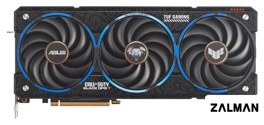 Видеокарта ASUS TUF Gaming Radeon RX 9070 XT COD BO7 Special Edition TUF-RX9070XT-O16G-COD-BO7