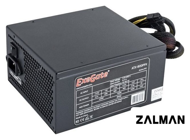Блок питания ExeGate 800PPX EX220363RUS