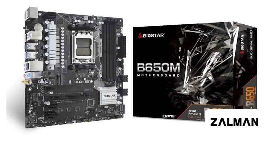 Материнская плата BIOSTAR B650MP-E Pro Ver. 6.0