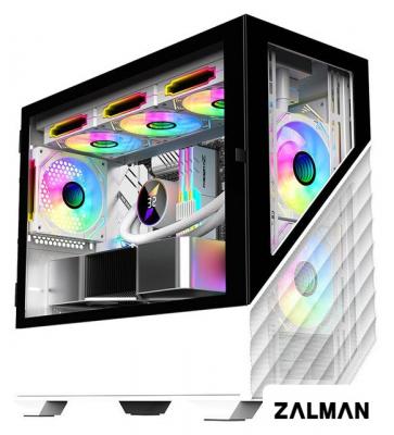 Корпус 1stPlayer DK D7 D7-WH-3F1-W
