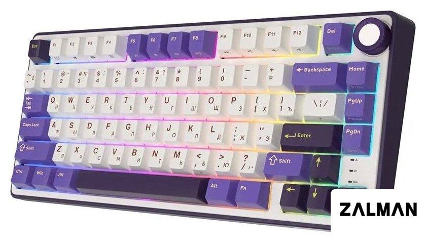Клавиатура Royal Kludge R75 RGB Blackberry (RK Brown)