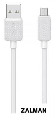 Кабель Usams US-SJ690 USB Type-A - microUSB (1 м, белый)
