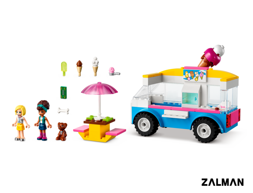 Конструктор LEGO Friends 41715 Фургон с мороженым