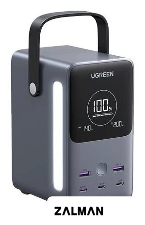 Портативная зарядная станция Ugreen PB770 48000mAh (серый)