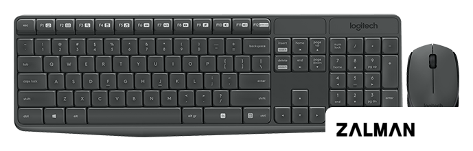 Офисный набор Logitech MK235 Wireless Combo 920-007948