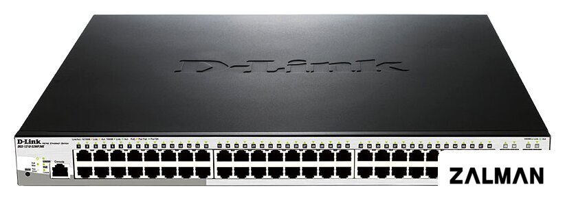 Управляемый коммутатор 2-го уровня D-Link DGS-1210-52MP/ME/B2A