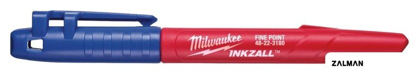 Маркер Milwaukee Inkzall 4932492126 (1 шт, синий)