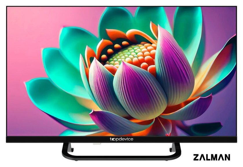 Телевизор Topdevice 24" SMART TV YаOS (черный)