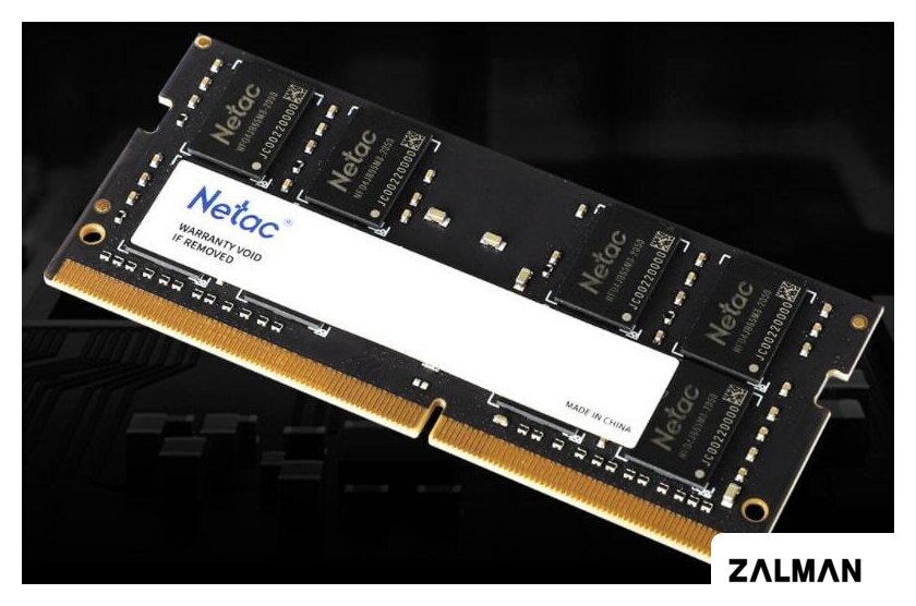 Оперативная память Netac Basic 8GB DDR4 SODIMM PC4-21300 NTBSD4N26SP-08