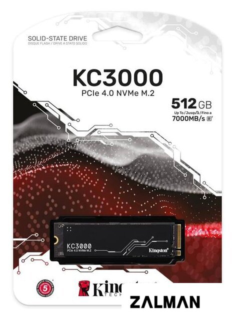 SSD Kingston KC3000 512GB SKC3000S/512G
