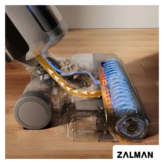 Вертикальный моющий пылесос Xiaomi Mijia Wireless Floor Scrubber 3 Pro D302CN (с переходником на евровилку)