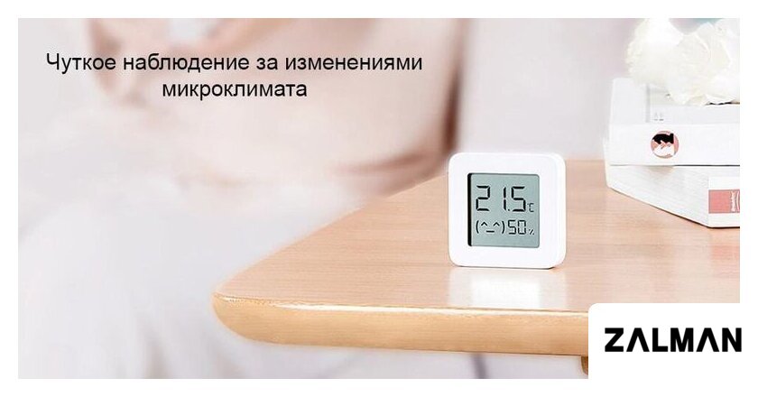 Термогигрометр Xiaomi Mi Temperature and Humidity Monitor 2 LYWSD03MMC (китайская версия)