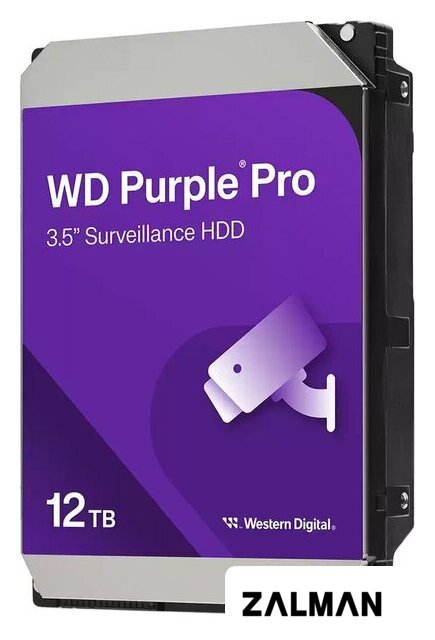 Жесткий диск WD Purple Pro 12TB WD122PURP