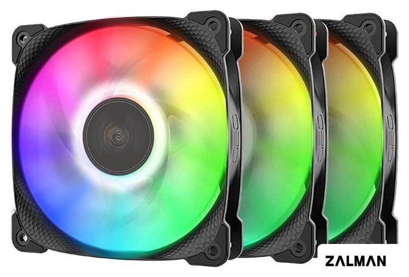 Комплект вентиляторов для корпуса Geometric Future Squama 2501 ARGB Triple Pack (черный)