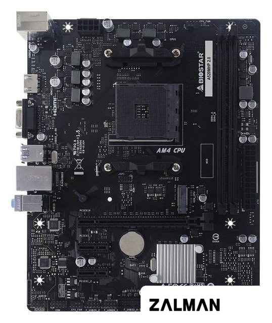 Материнская плата BIOSTAR A520MHP 2.0 Ver. 6.0