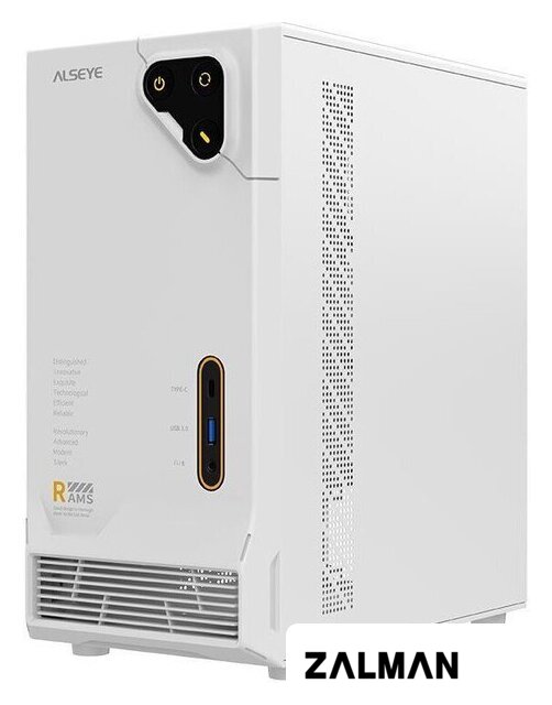 Корпус ALSEYE RAMS 1.0 Type-C (белый)