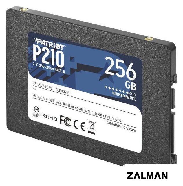 SSD Patriot P210 256GB P210S256G25