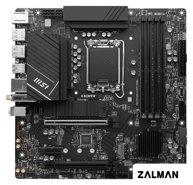 Материнская плата MSI Pro B760M-A WiFi DDR4
