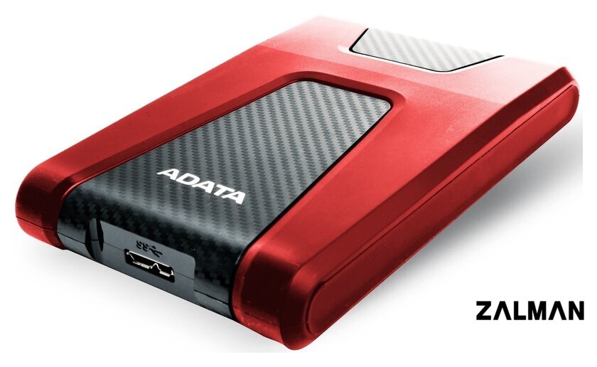 Внешний накопитель ADATA DashDrive Durable HD650 AHD650-1TU31-CRD 1TB (красный)