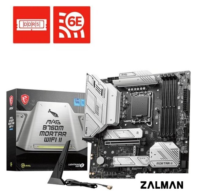 Материнская плата MSI MAG B760M Mortar WiFi II
