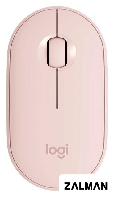 Мышь Logitech M350 Pebble (розовый)