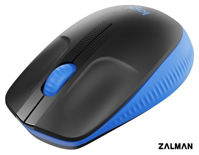 Мышь Logitech M190 (черный/синий)