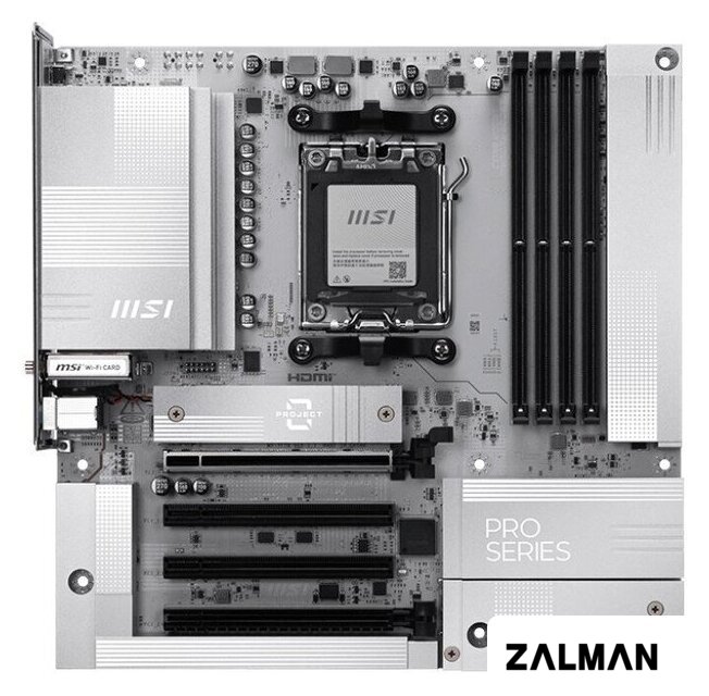 Материнская плата MSI Pro B850M-A WiFi PZ