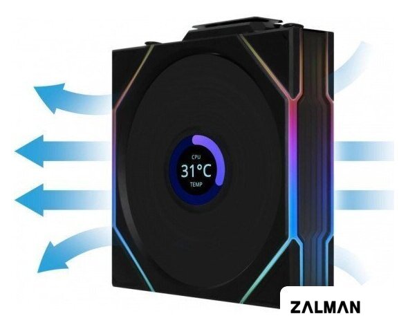 Комплект вентиляторов для корпуса с контроллером Lian Li Uni Fan TL 120 Wireless Reverse 12RTLLCD1W3B G99.12RTLLCD1W3B.R0