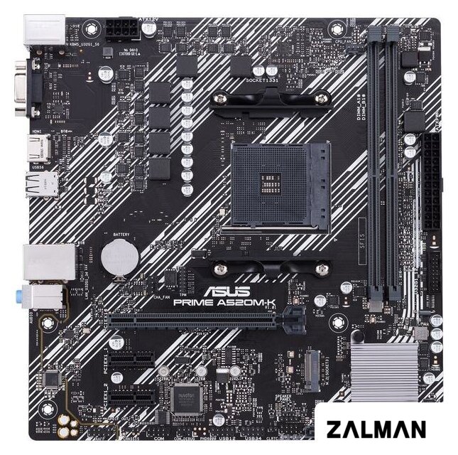 Материнская плата ASUS Prime A520M-K