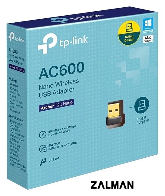Wi-Fi адаптер TP-Link Archer T2U Nano