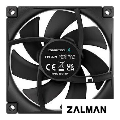 Вентилятор для корпуса DeepCool FT9 Slim R-FT9SLIM-BKWPN1-G