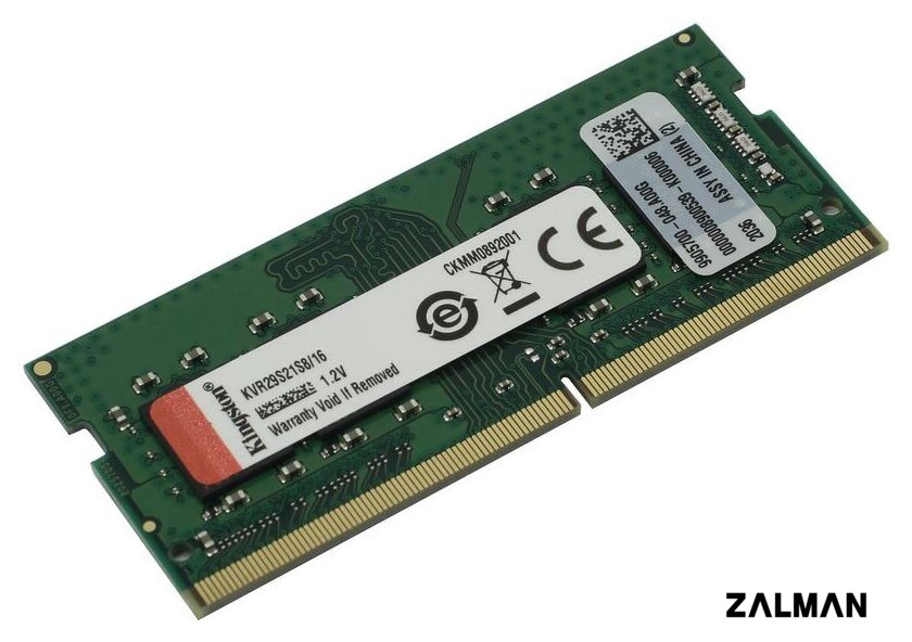 Оперативная память Kingston ValueRAM 16GB DDR4 SODIMM PC4-23400 KVR29S21S8/16