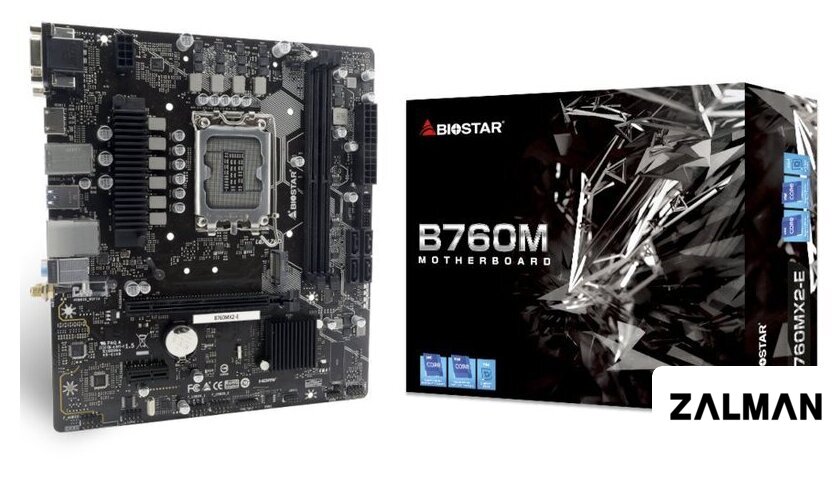 Материнская плата BIOSTAR B760MX2-E Ver. 6.1