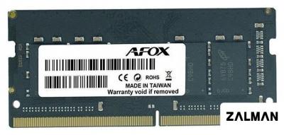 Оперативная память AFOX 16GB DDR4 SODIMM PC4-25600 AFSD416PS1P