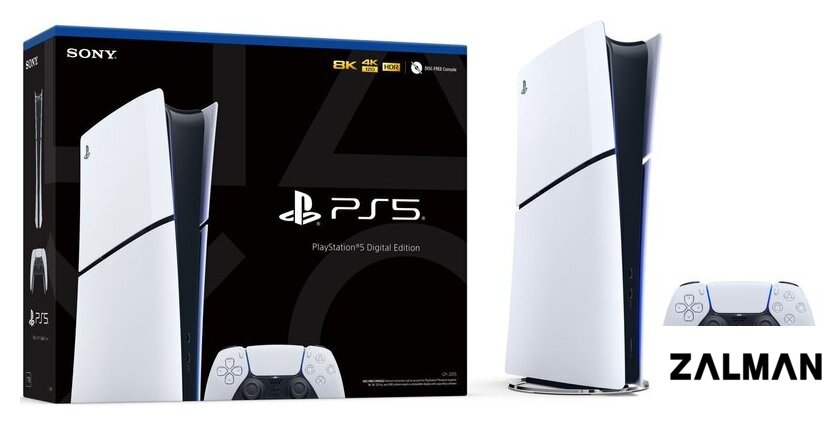 Игровая приставка Sony PlayStation 5 Slim Digital Edition CFI-21XX (2 ревизия, без дисковода)