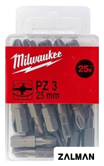 Набор бит Milwaukee 4932399591 (25 предметов)