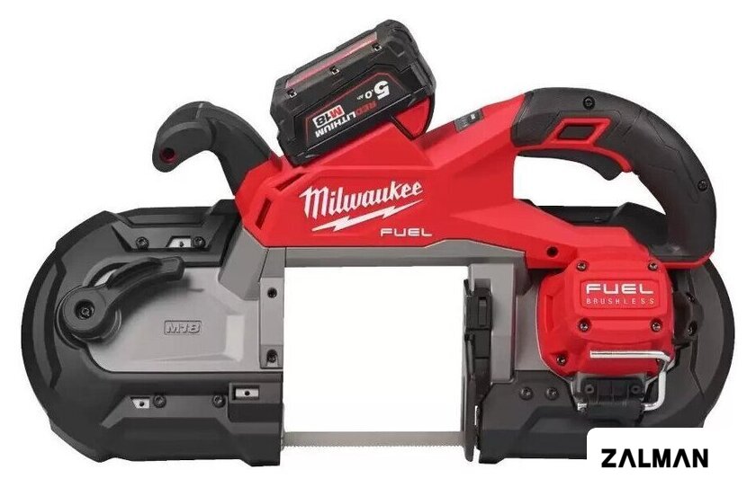 Ленточная пила Milwaukee M18FBS127-502C 4933498310 (с 2-мя АКБ, кейс)