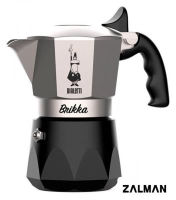 Гейзерная кофеварка Bialetti Brikka 2023 7328 (4 порции)