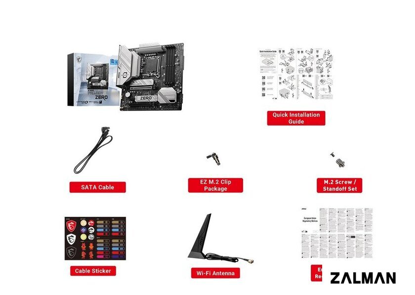 Материнская плата MSI B760M Project Zero