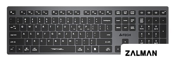 Клавиатура A4Tech Fstyler FBX50C (серый/черный)