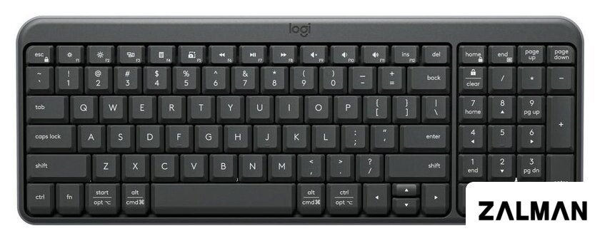 Клавиатура Logitech K250 Compact Bluetooth Wireless Keyboard 920-013452 (графит)