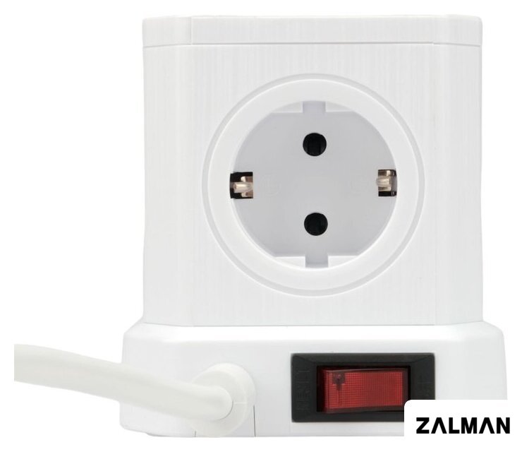 Сетевой фильтр Cablexpert TWR-5-U4-W-2