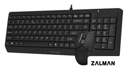 Офисный набор A4Tech Fstyler F1512 (черный)