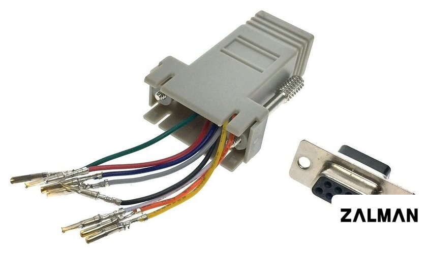 Адаптер Espada ECOMDB9F-RJ45