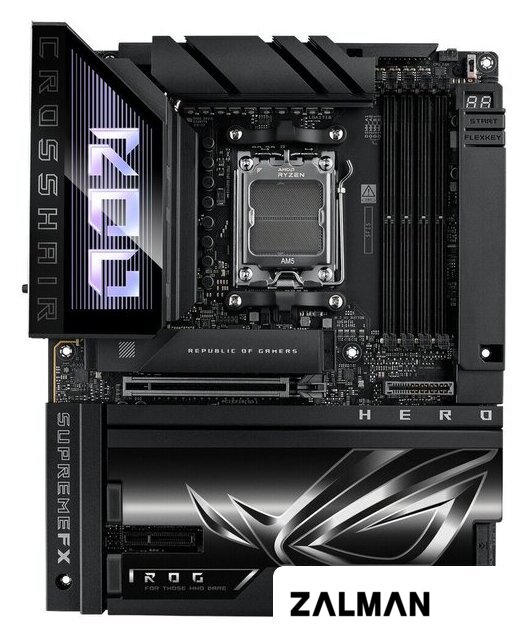 Материнская плата ASUS ROG Crosshair X870E Hero BTF