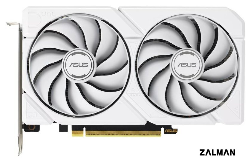 Видеокарта ASUS Dual Radeon RX 9060 XT 16GB GDDR6 White Edition DUAL-RX9060XT-16G-WHITE
