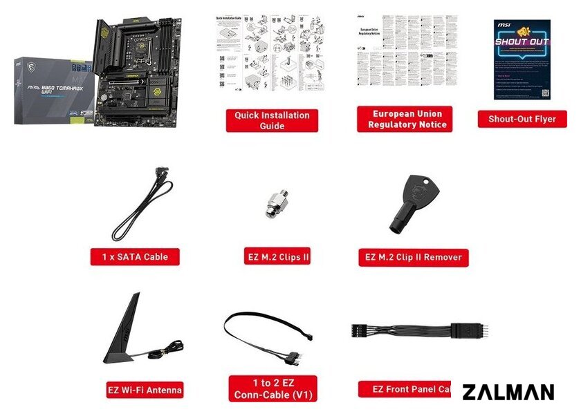 Материнская плата MSI MAG B860 Tomahawk WiFi