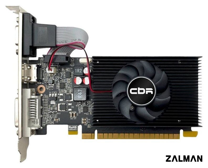 Видеокарта CBR GeForce GT 710 2GB DDR3 VGA-STX710-2G-RTL